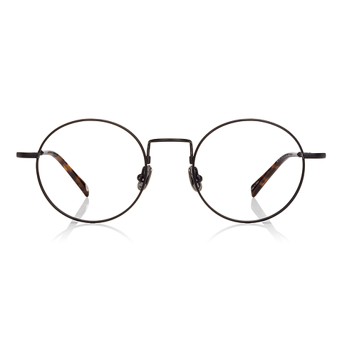 OWNDAYS | AIR Black Full Rim Round left side