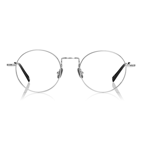 OWNDAYS | AIR Silver Full Rim Round left side