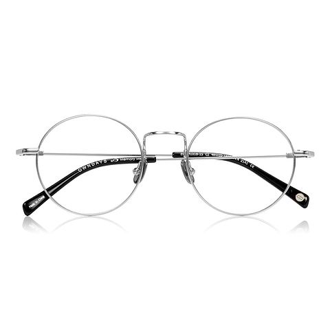 OWNDAYS | AIR Silver Full Rim Round right side