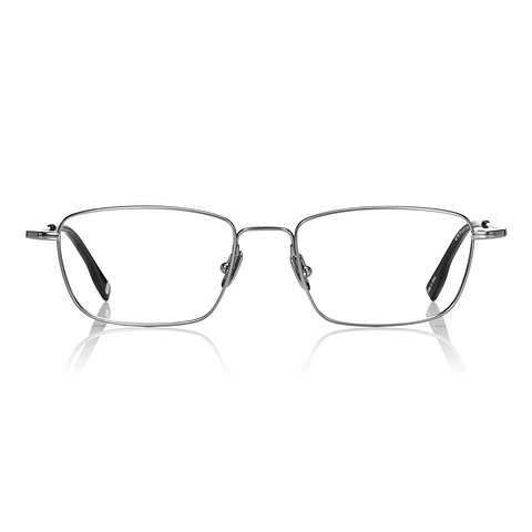 OWNDAYS | AIR Silver Full Rim Rectangle left side