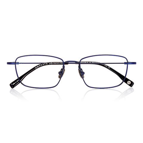 OWNDAYS | AIR Navy Blue Full Rim Rectangle right side