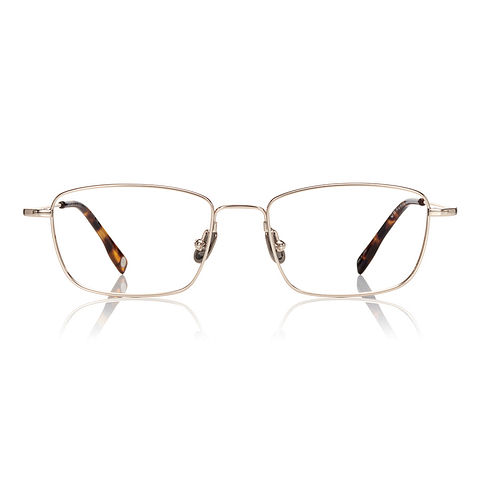 OWNDAYS | AIR Gold Full Rim Rectangle left side