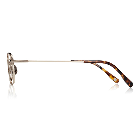 OWNDAYS | AIR Gold Full Rim Rectangle left side