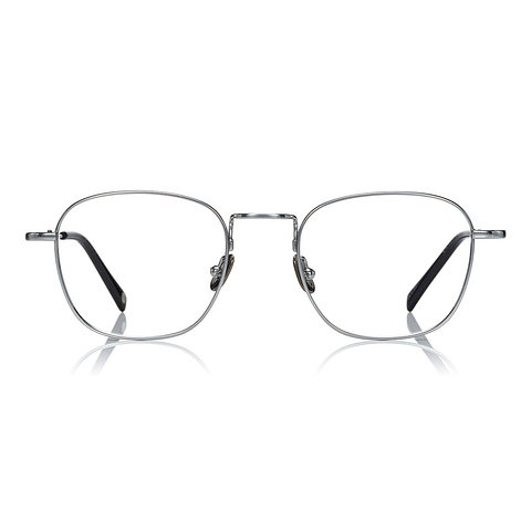 OWNDAYS | AIR Silver Full Rim Rectangle left side