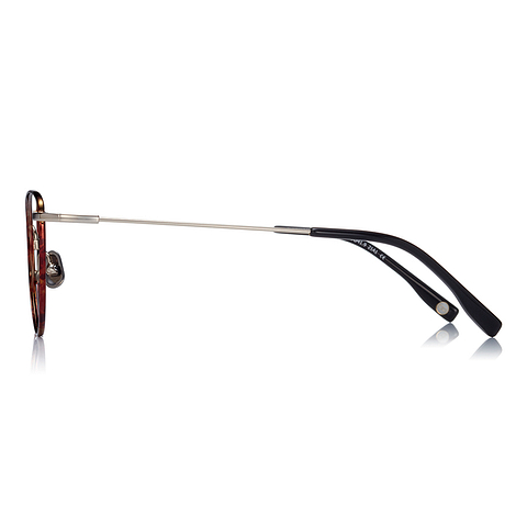 OWNDAYS | AIR Light Brown Full Rim Fox left side