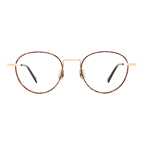 OWNDAYS | AIR Light Brown Full Rim Boston left side