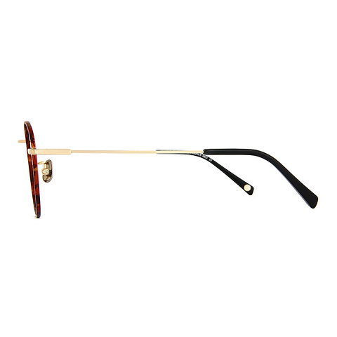 OWNDAYS | AIR Light Brown Full Rim Boston left side