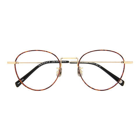 OWNDAYS | AIR Light Brown Full Rim Boston right side