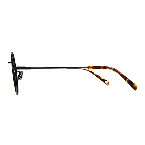 OWNDAYS | AIR Black Full Rim Round left side