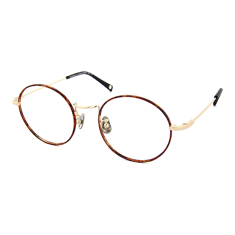 OWNDAYS | AIR Light Brown Full Rim Round right side
