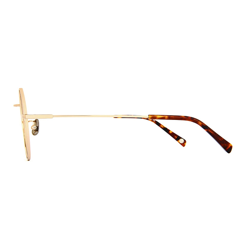 OWNDAYS | AIR Gold Full Rim Round left side