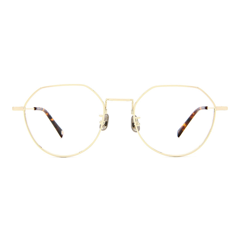 OWNDAYS | AIR Gold Full Rim Boston left side