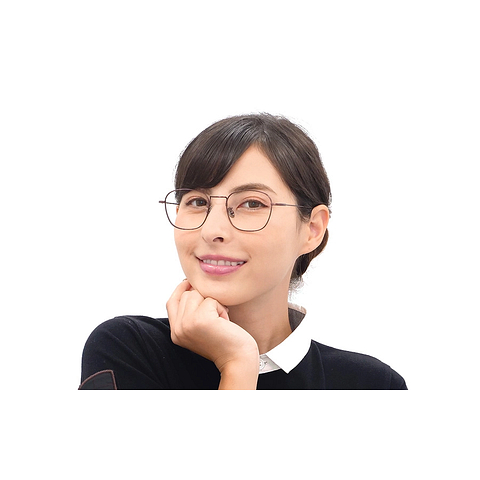 OWNDAYS | AIR Black Full Rim Rectangle left side