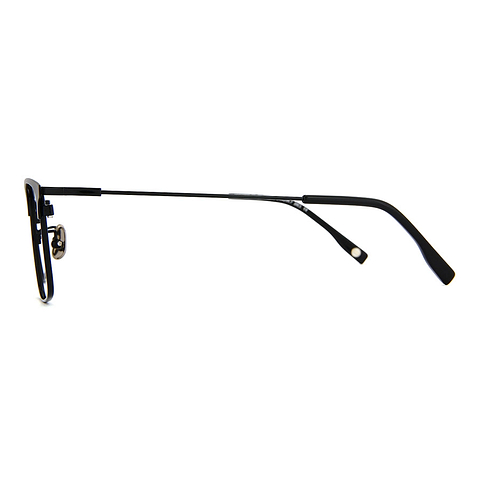 OWNDAYS | AIR Black Half Rim Browline left side
