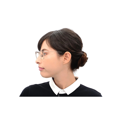 OWNDAYS | AIR Black Half Rim Browline right side