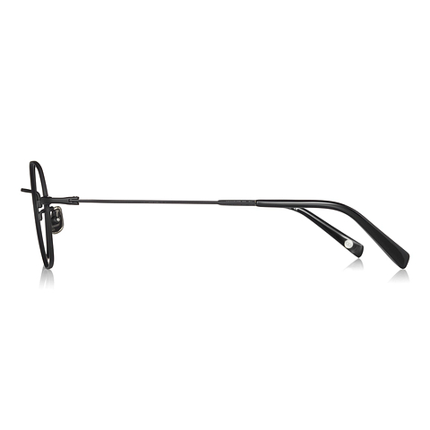 OWNDAYS | AIR Black Full Rim Polygon left side