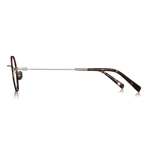 OWNDAYS | AIR Gold Full Rim Polygon left side
