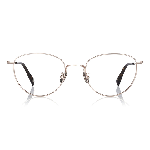 OWNDAYS | AIR Gold Full Rim Fox left side