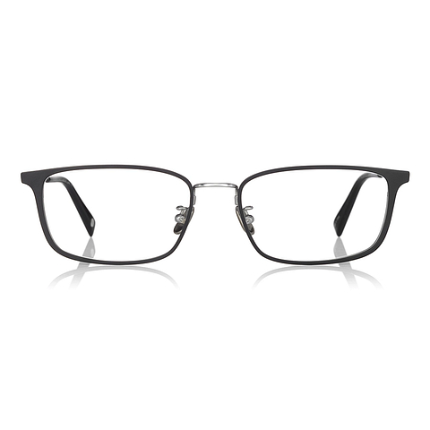 OWNDAYS | AIR Silver Full Rim Rectangle left side