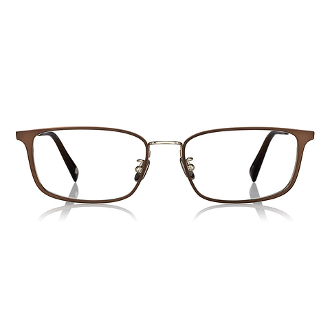 OWNDAYS | AIR Gold Full Rim Rectangle left side