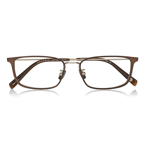 OWNDAYS | AIR Gold Full Rim Rectangle right side