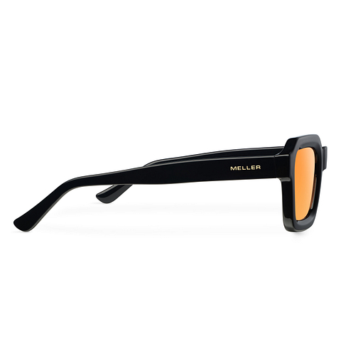 Meller Black Full Rim Geometric left side