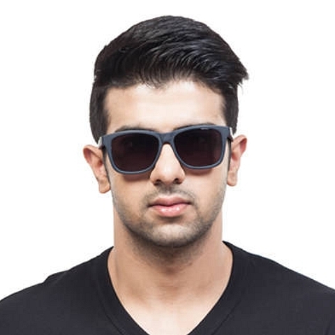 BRANDED Black Full Rim Square left side BRANDED Black Full Rim Square left side