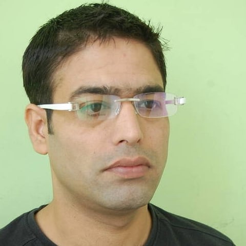 Lenskart Rimless Rectangle left side Lenskart Rimless Rectangle left side