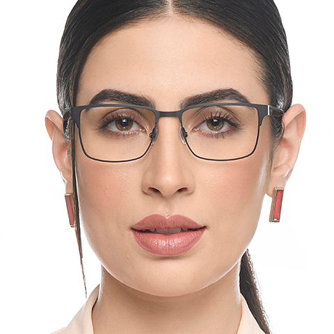 الأحفورة أسود حافة كاملة المستطيل left side