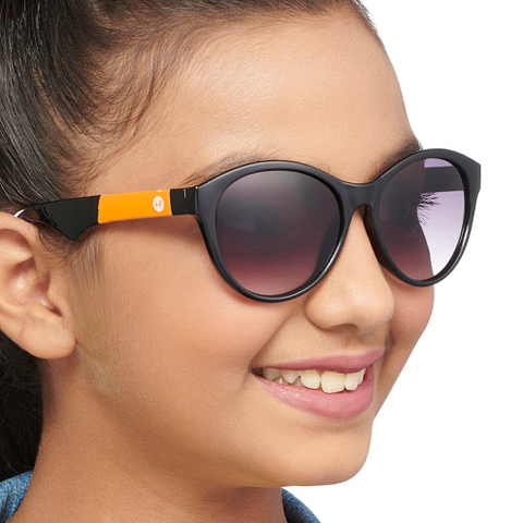 Hooper Black Full Rim Cat Eye right side