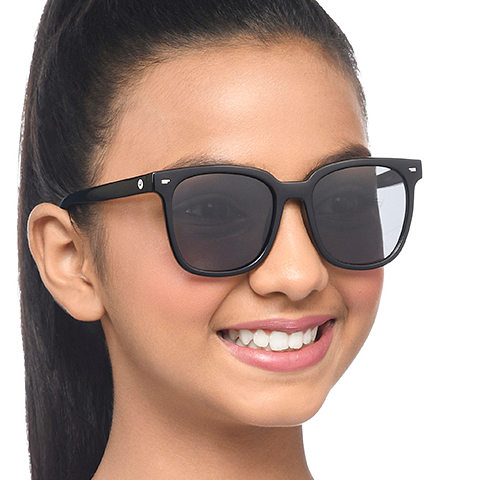 Hooper Black Full Rim Square right side Hooper Black Full Rim Square right side