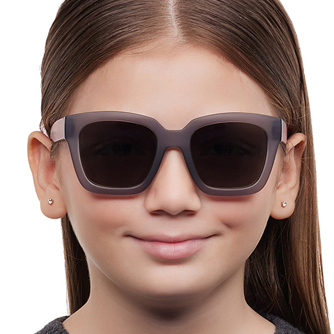 Hooper Online Light Gray Full Rim Square right side