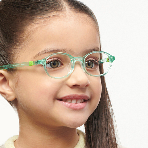 Hooper Online Green Full Rim Round left side