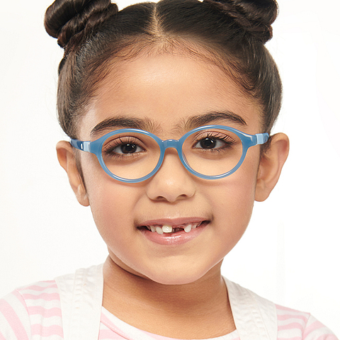 Hooper Online Sky Blue Full Rim Round right side Hooper Online Sky Blue Full Rim Round right side