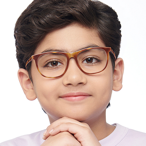 Hooper Online Light Brown Full Rim Square right side