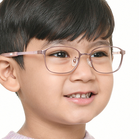 Hooper Rose Gold Full Rim Rectangle left side