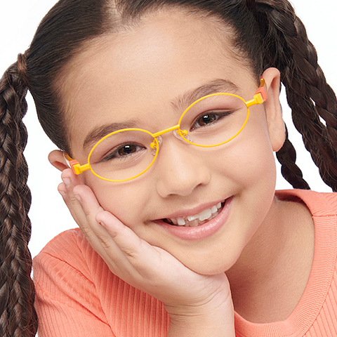 Hooper Online Yellow Full Rim Round right side
