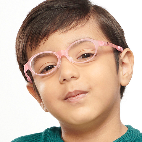 Hooper Online Pink Full Rim Round left side Hooper Online Pink Full Rim Round left side