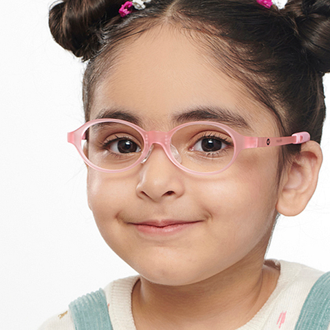 Hooper Online Pink Full Rim Round left side Hooper Online Pink Full Rim Round left side