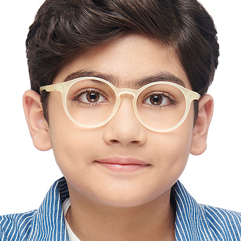 Hooper Online Yellow Transparent Full Rim Round right side Hooper Online Yellow Transparent Full Rim Round right side