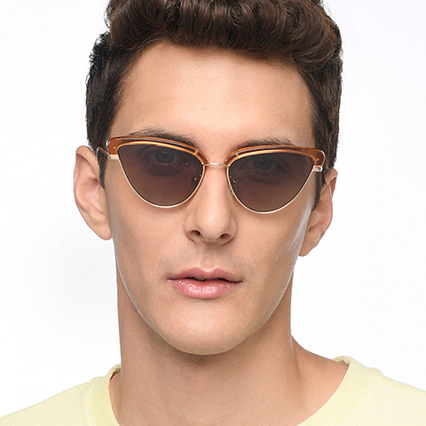 John Jacobs Online Gold Full Rim Cat Eye right side