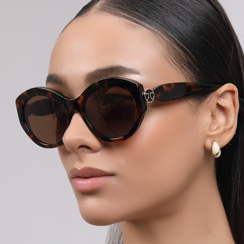 John Jacobs Tortoise Full Rim Cat Eye right side