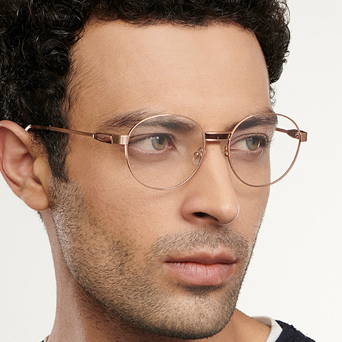 John Jacobs Online Dark Brown Full Rim Round right side John Jacobs Online Dark Brown Full Rim Round right side