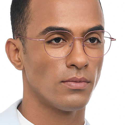 John Jacobs Online Purple Full Rim Round right side John Jacobs Online Purple Full Rim Round right side
