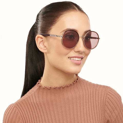 John Jacobs Online Silver Full Rim Round right side
