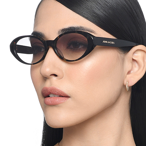 John Jacobs Online Tortoise Full Rim Cat Eye right side John Jacobs Online Tortoise Full Rim Cat Eye right side