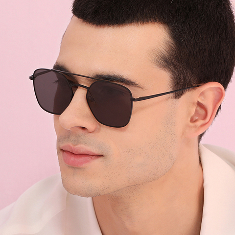 Buy Black Grey Full Rim Hexagonal John Jacobs JJ Tints JJ S12471