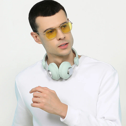 John Jacobs Online Rose Gold Full Rim Aviator left side