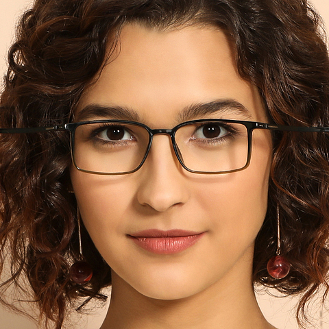 Lenskart Air Online Black Full Rim Rectangle left side