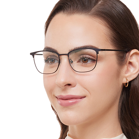 Lenskart Air Black Full Rim Rectangle right side